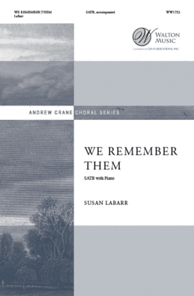 Book cover for We Remember Them (SATB)
