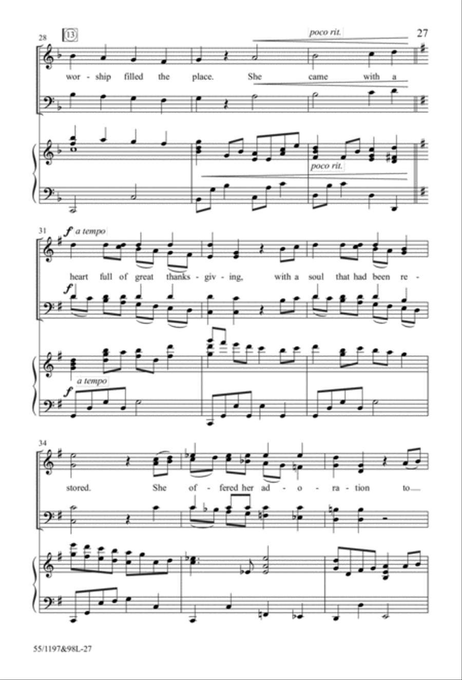 The Body of Christ 4-Part scores gallery preview page 15
