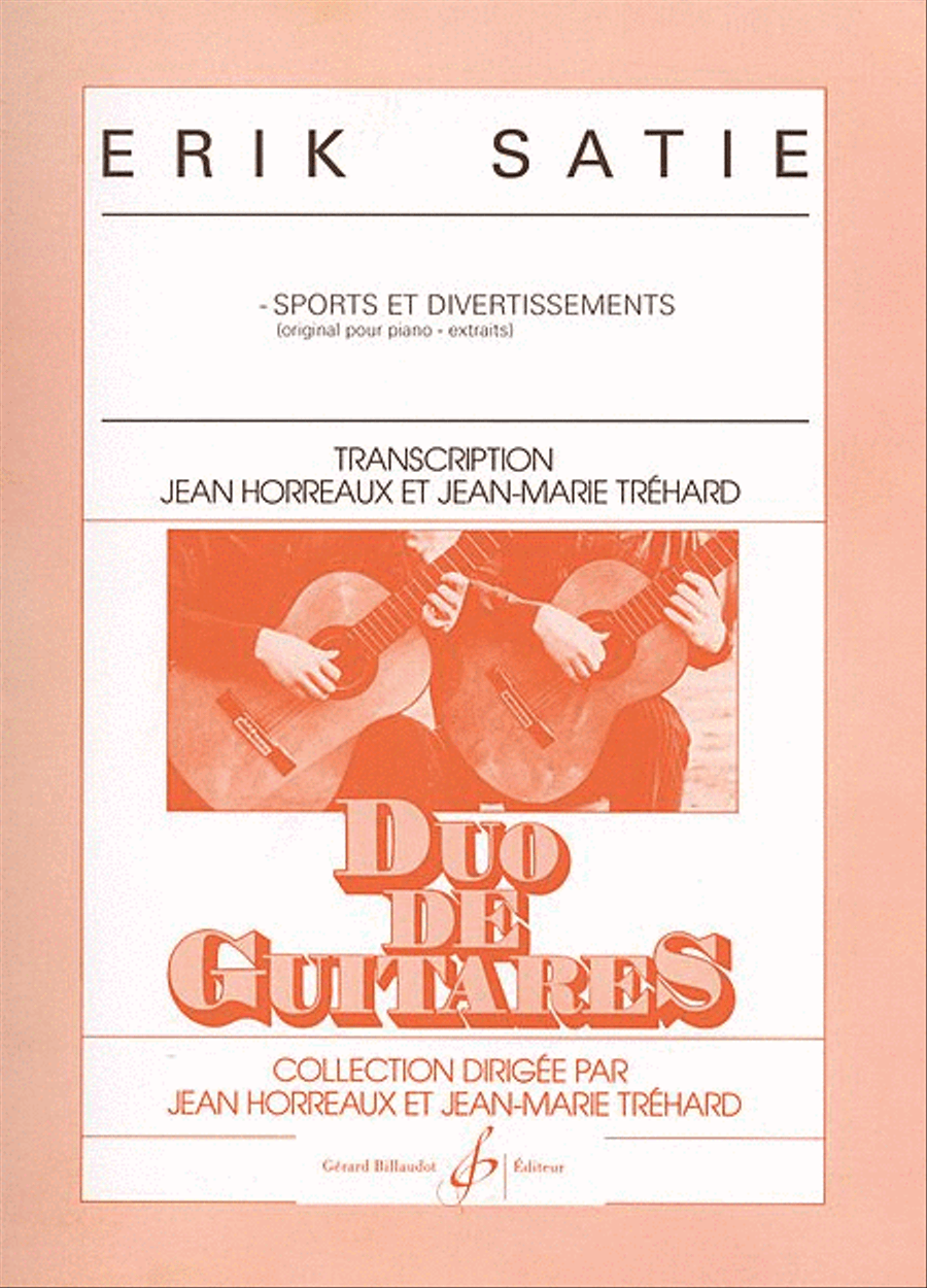 Sports & Divertissements - Guitar Duet Chamber Music scores gallery preview page 1