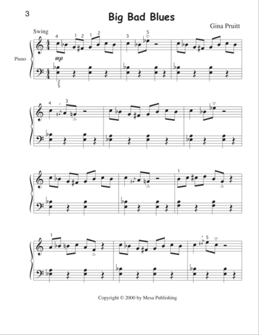 Jazz Made Easy Piano Solo scores gallery preview page 5