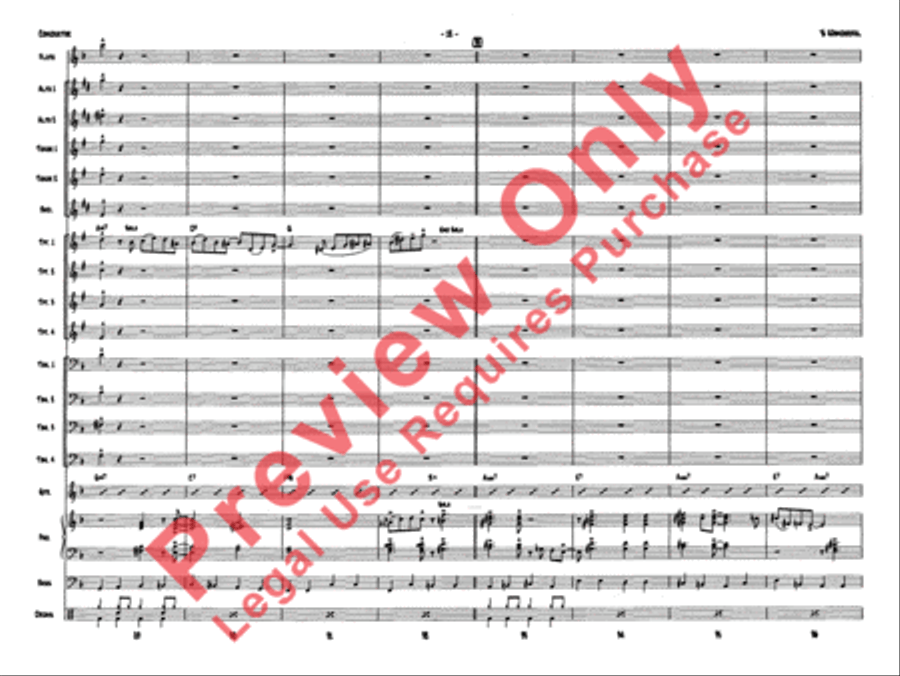'S Wonderful 'S Wonderful Jazz Ensemble scores gallery preview page 15
