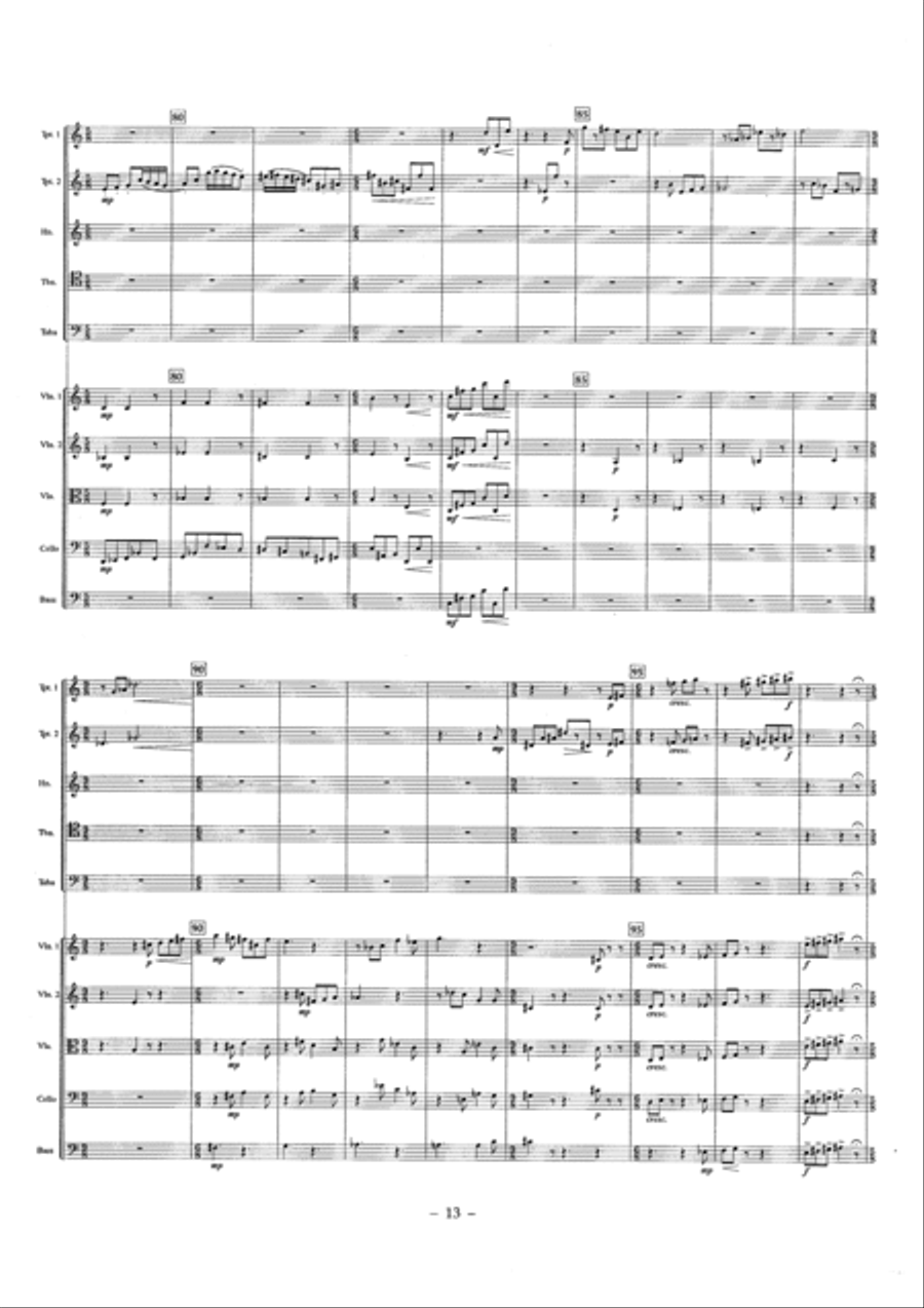 Concerto Brass Quintet scores gallery preview page 14