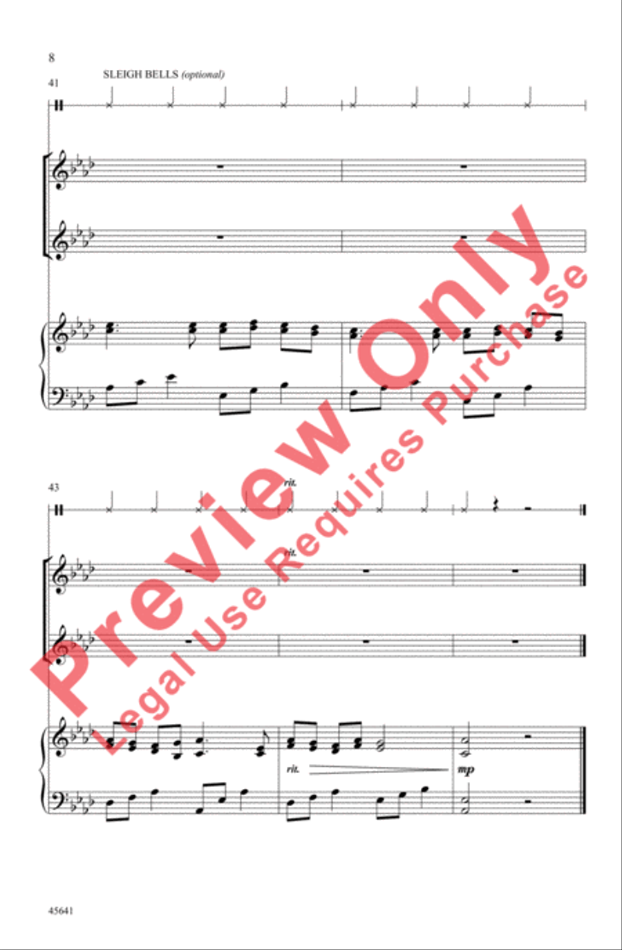 Christmas Canon Christmas Canon 2-Part scores gallery preview page 8