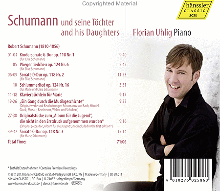 Schumann & His Daughters: Vol. 5