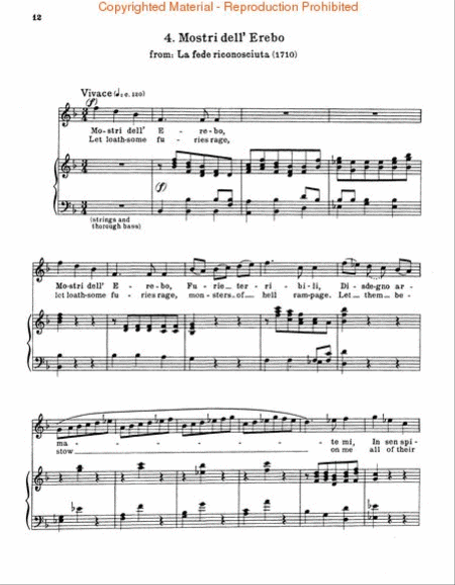 10 Arias High Voice scores gallery preview page 4