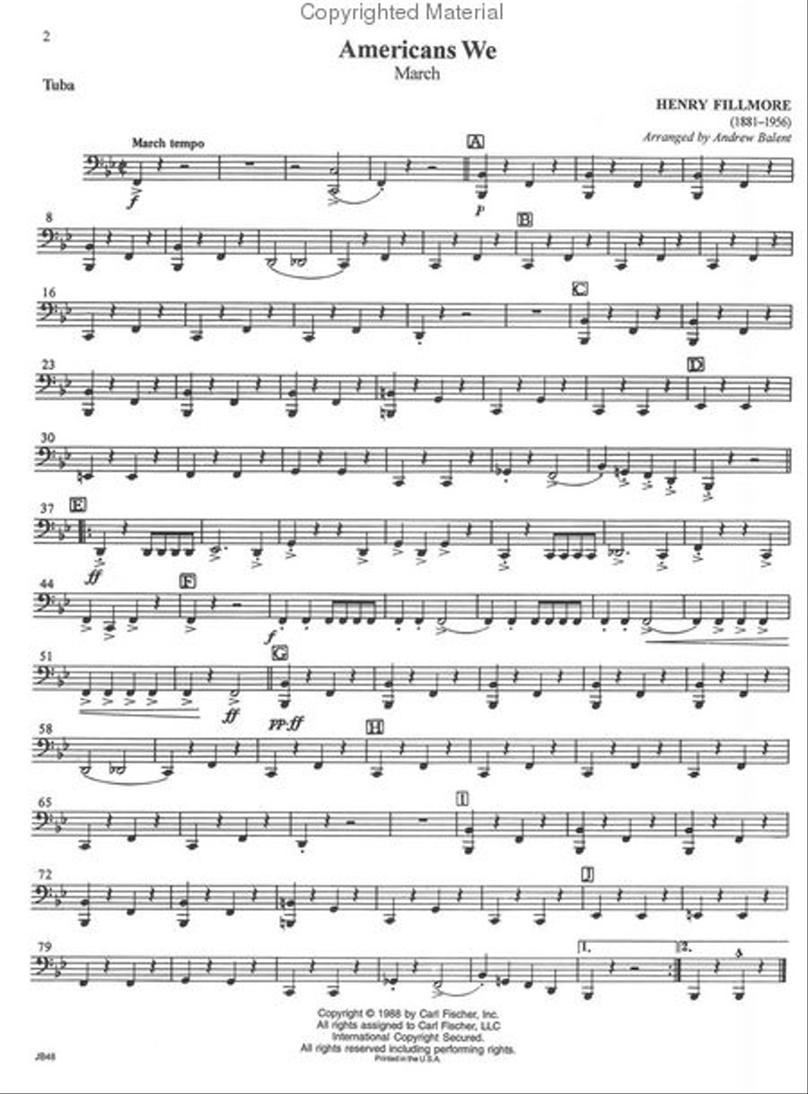 March Spectacular Concert Band Methods scores gallery preview page 2