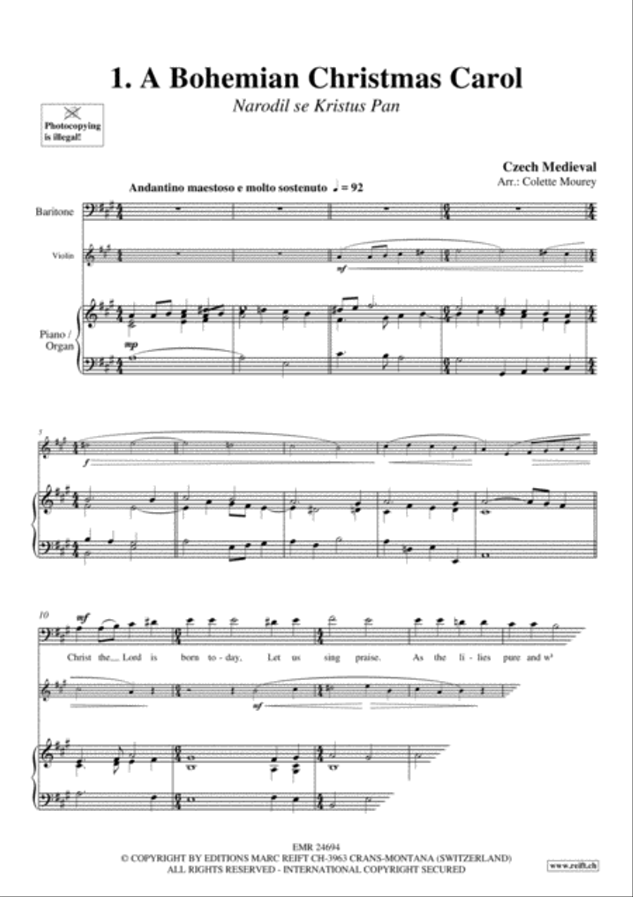 20 Greatest Christmas Songs Vol. 1 Baritone Voice scores gallery preview page 3