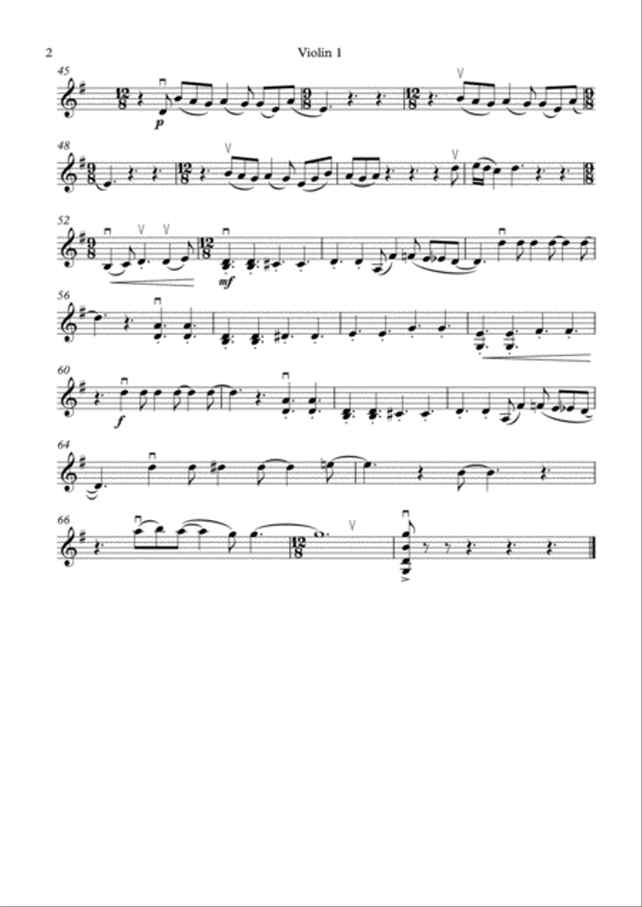 All You Need Is Love String Quartet scores gallery preview page 2