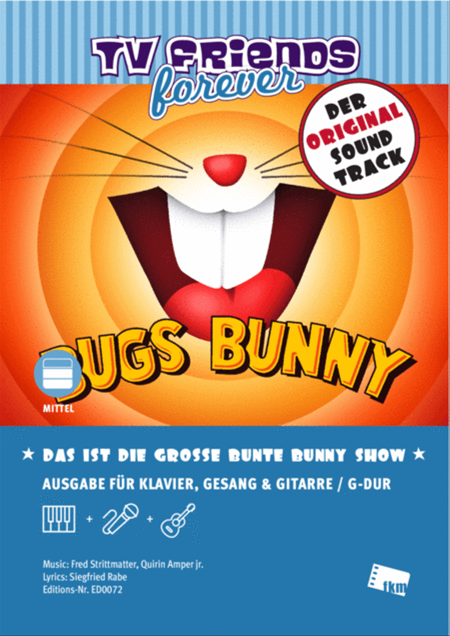 Das ist die grosse bunte Bunny Show Piano, Vocal, Guitar scores gallery preview page 1