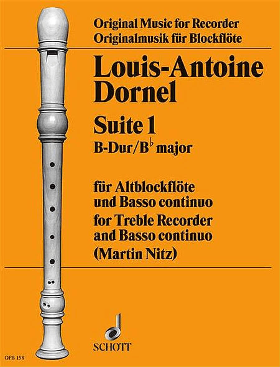 Suite I Alto Recorder - Sheet Music