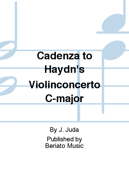 Cadenza to Haydn's Violinconcerto C-major