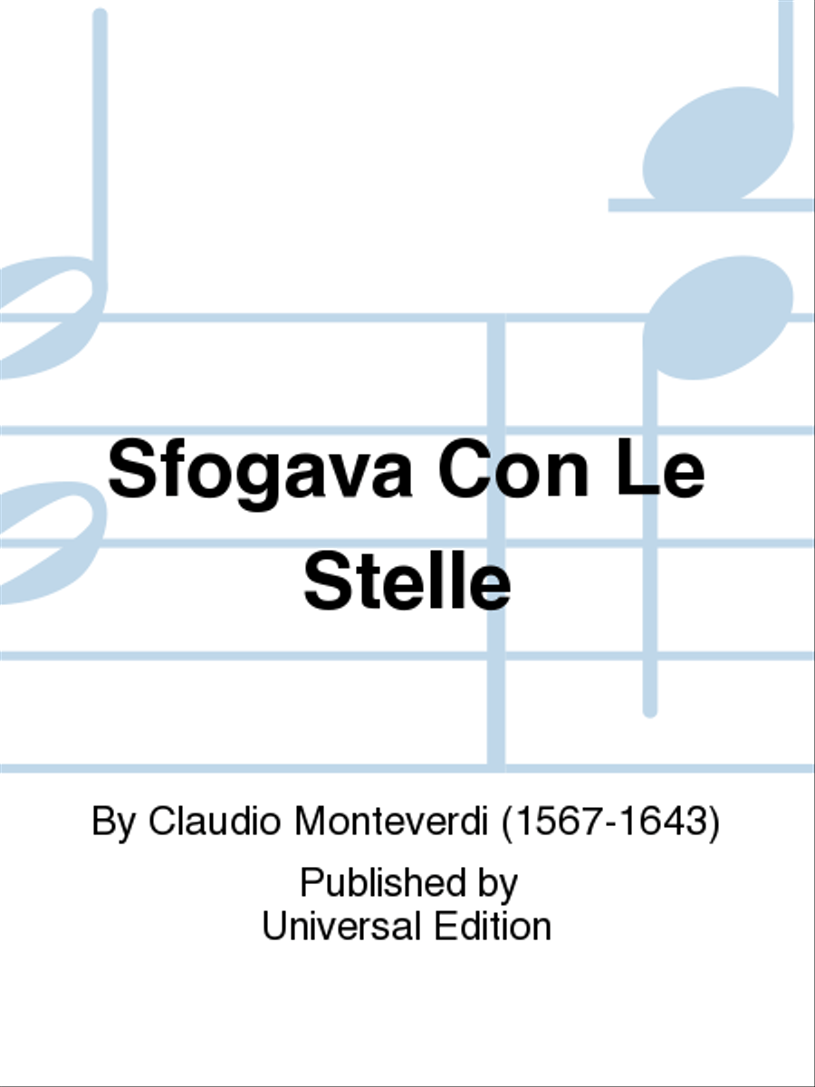 Sfogava Con Le Stelle Sfogava Con Le Stelle School and Community scores gallery preview page 1