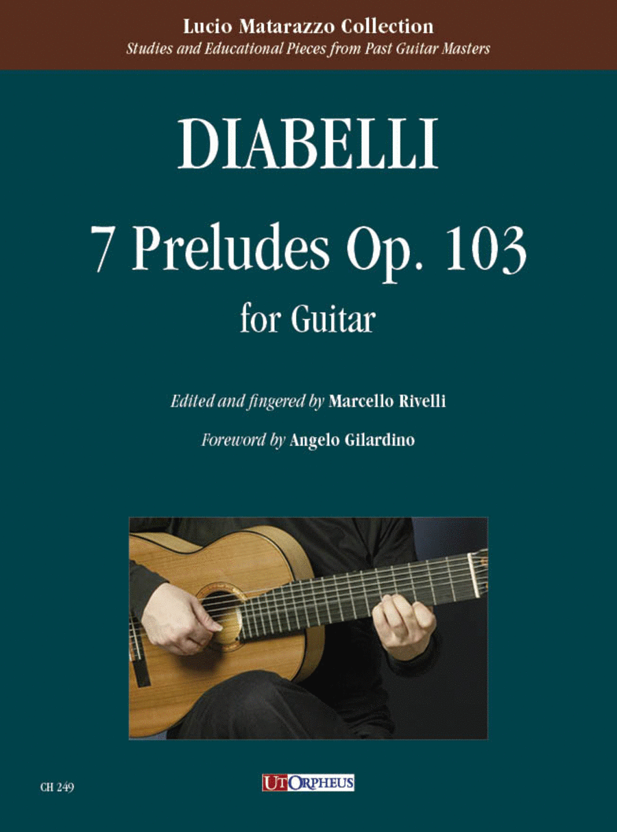 7 Preludes Op. 103 for Guitar. Foreword by Angelo Gilardino