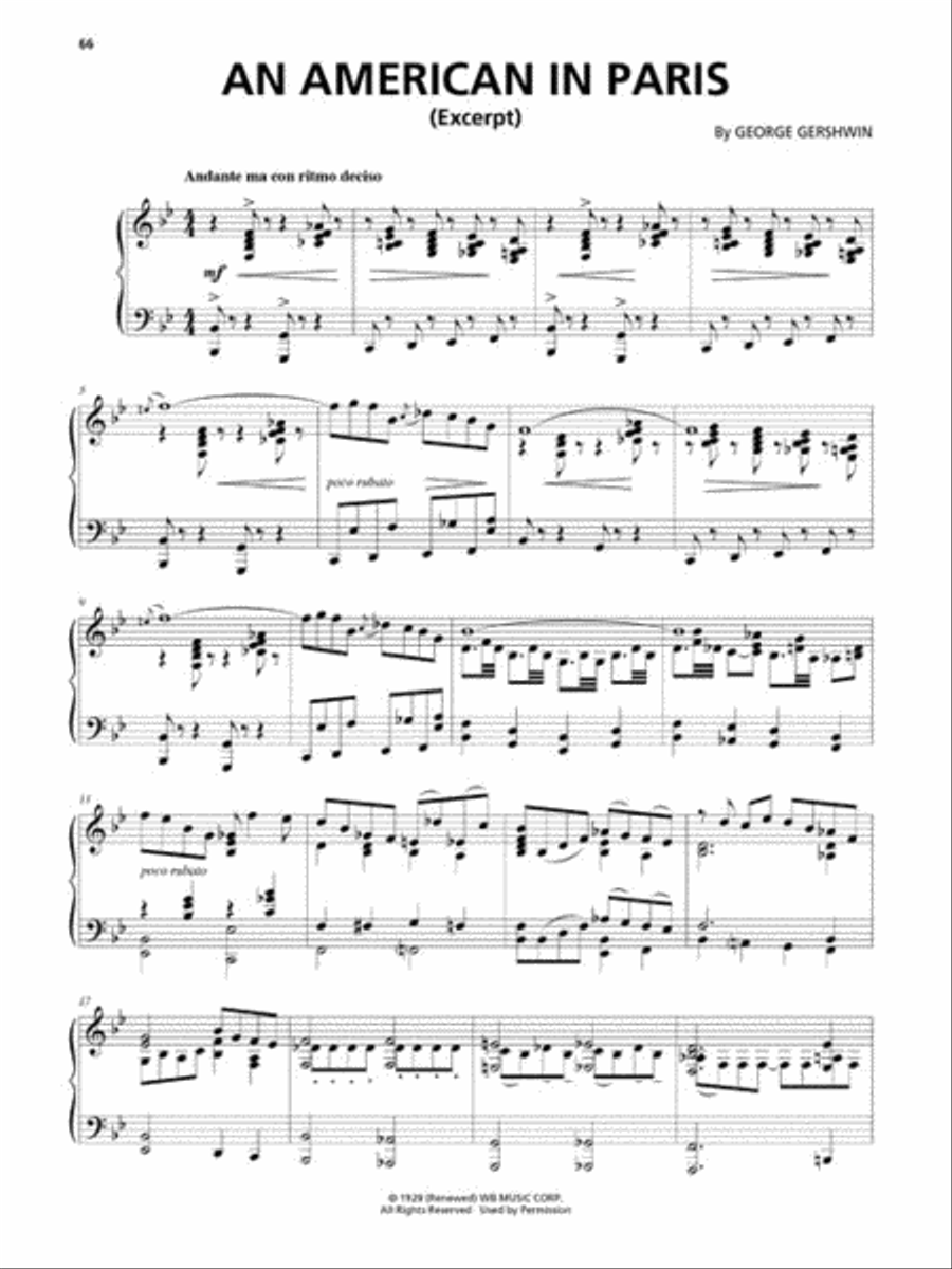 An American in Paris Voice scores gallery preview page 5