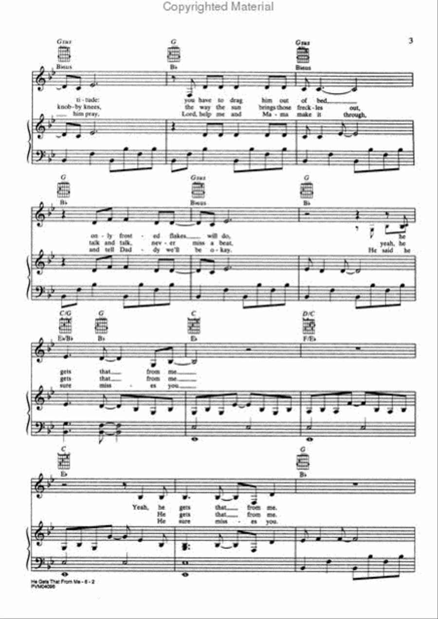 He Gets That from Me Small Ensemble scores gallery preview page 3
