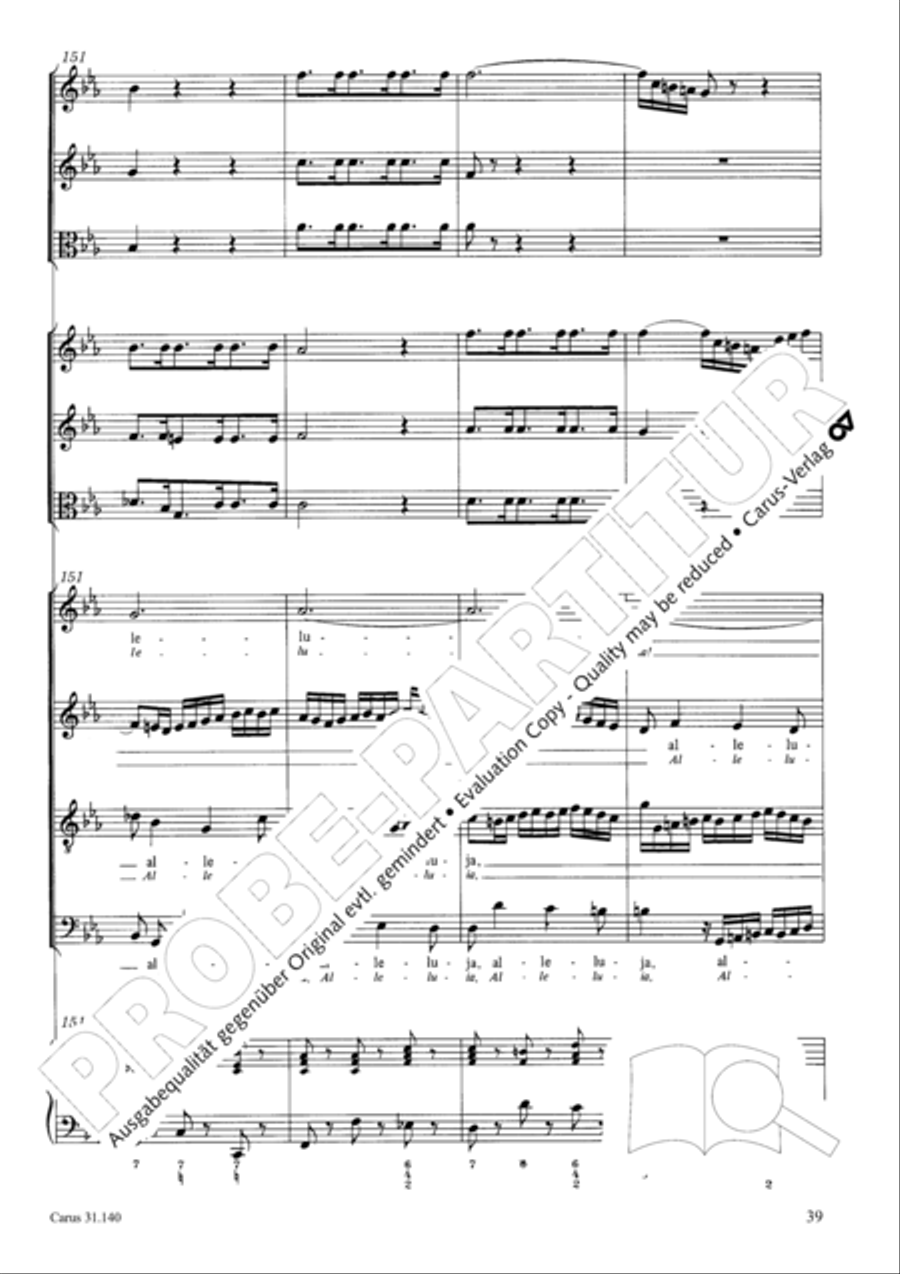 Wake, o wake and hear the voices STB scores gallery preview page 40