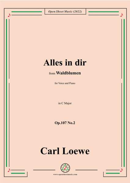 Loewe-Alles in dir,Op.107 No.2,in C Major image number null