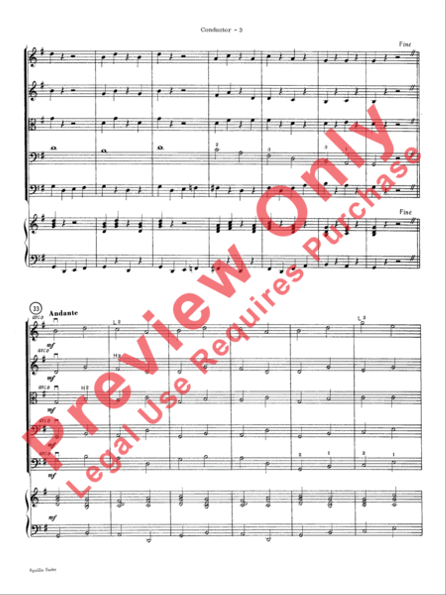 The Apollo Suite String Orchestra scores gallery preview page 6