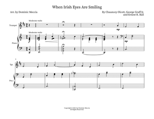 Book cover for When Irish Eyes Are Smiling