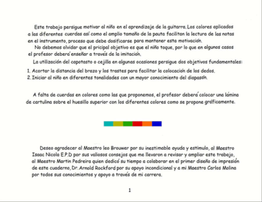 Misisolrelami I (en Espańol) Acoustic Guitar scores gallery preview page 6
