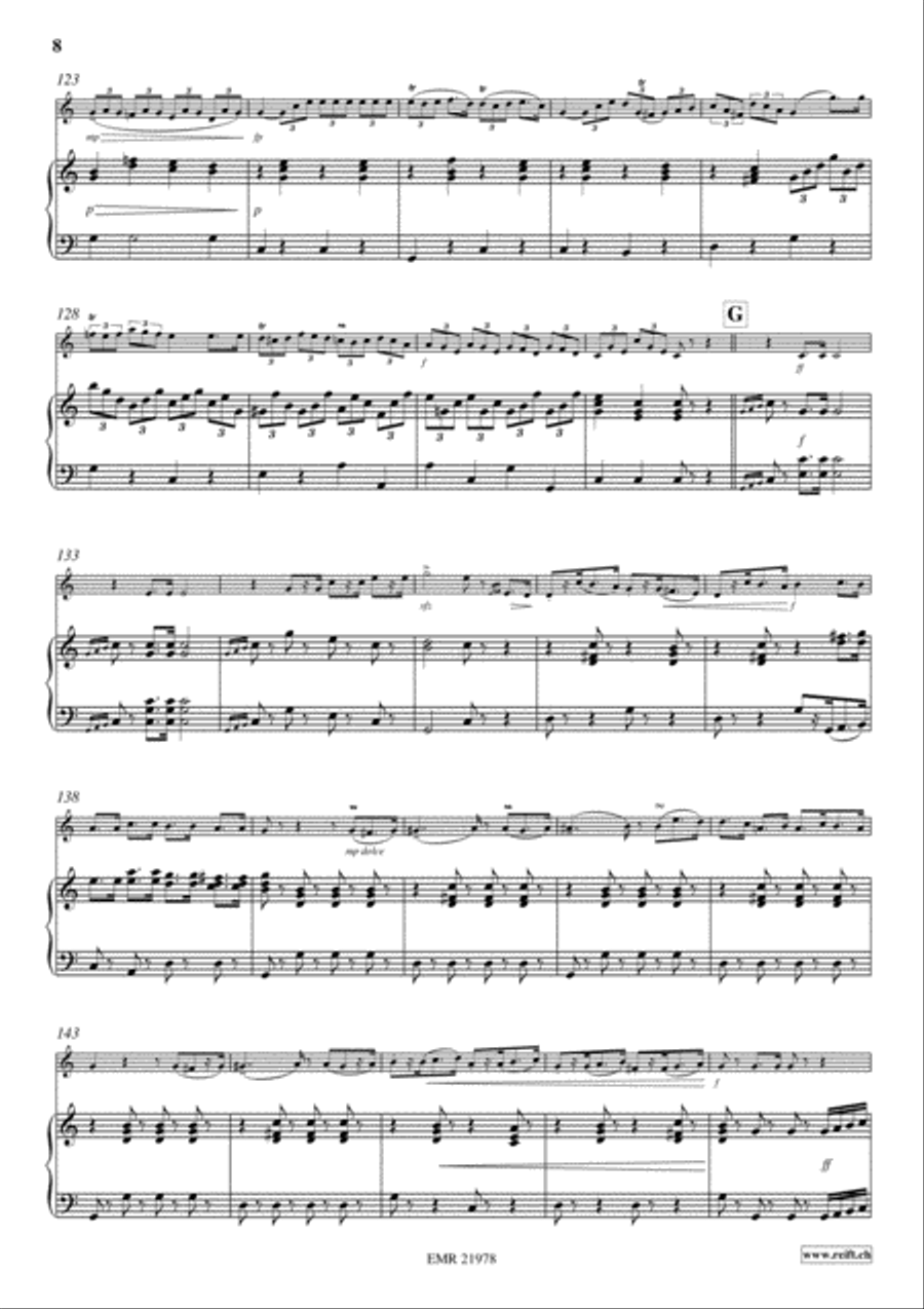 Grande Marche Violin Solo scores gallery preview page 8