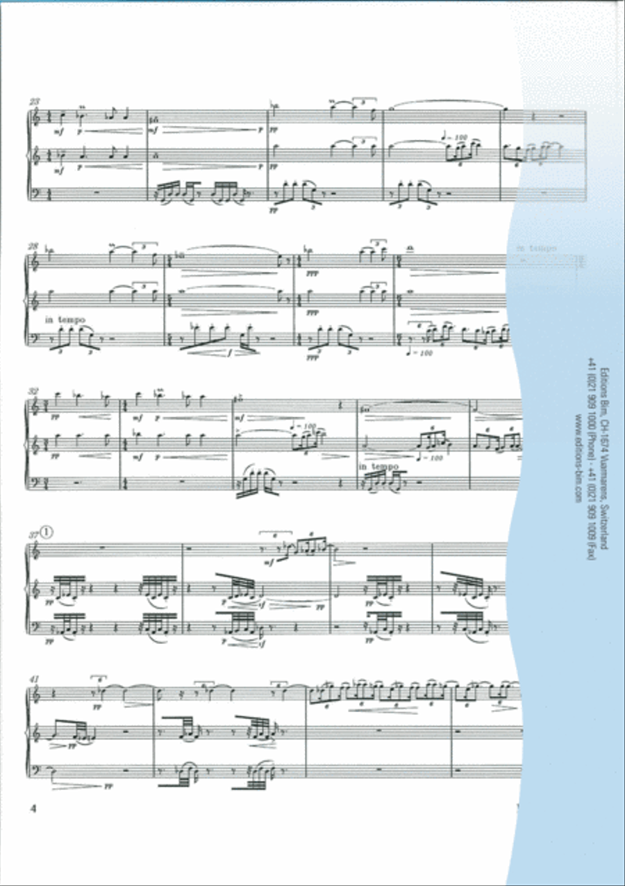 Trio Trio English Horn scores gallery preview page 3