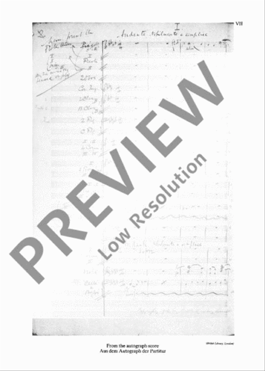 Symphony No. 1 Ab major Orchestra scores gallery preview page 8