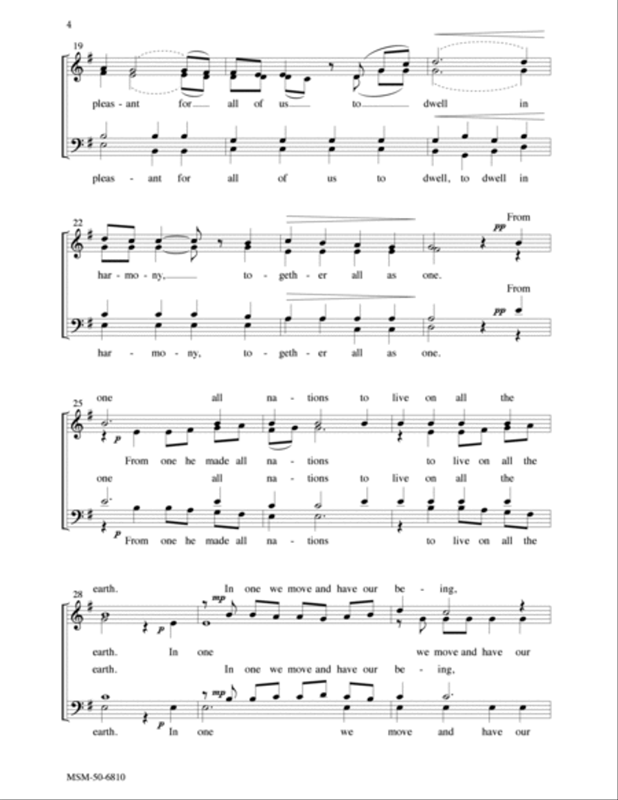 Behold, How Good 4-Part scores gallery preview page 3