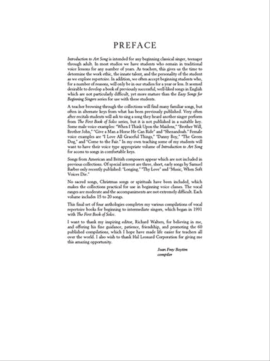 Introduction to Art Song for Mezzo-Soprano/Alto Acoustic Guitar scores gallery preview page 2