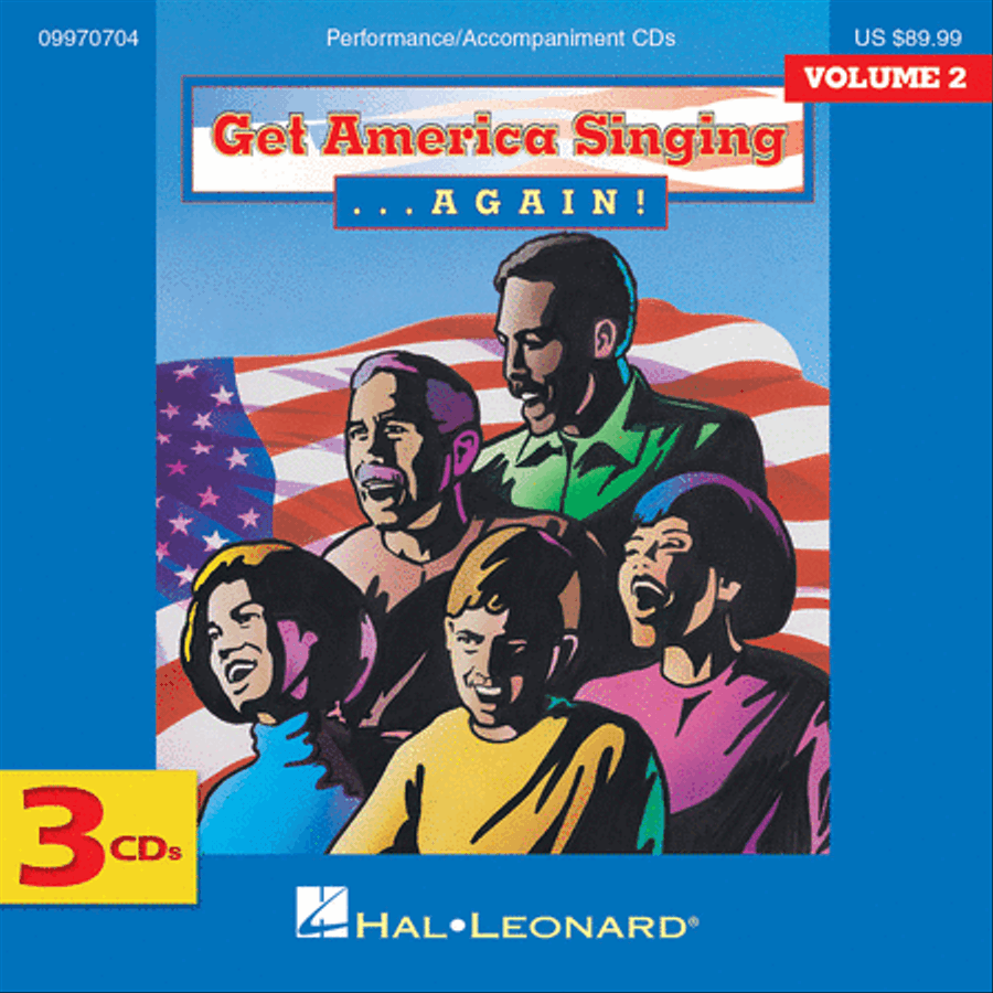 Get America Singing Again Vol 2 Complete 3-CD Set Choir scores gallery preview page 1