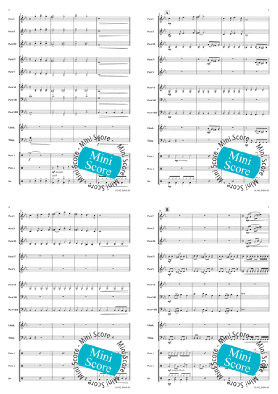 Welcome to Halloween Fanfare Band scores gallery preview page 3