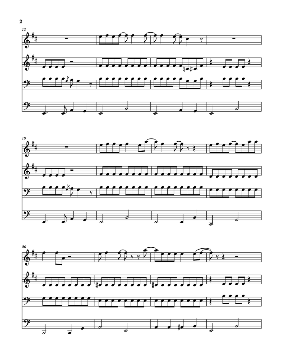 Green River Brass Quartet scores gallery preview page 3