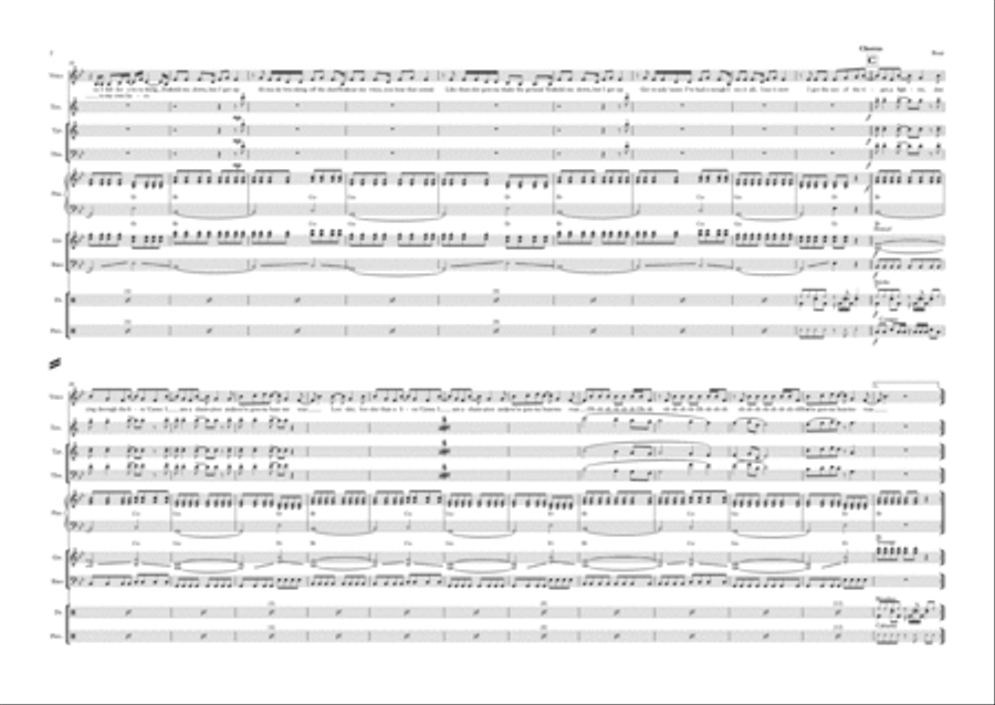 Roar Tenor Saxophone scores gallery preview page 2