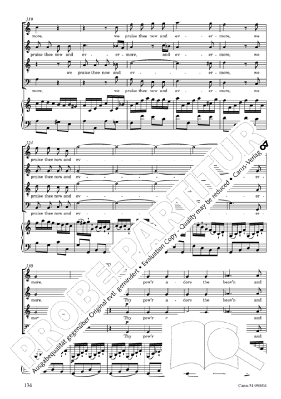 The Creation 4-Part scores gallery preview page 135