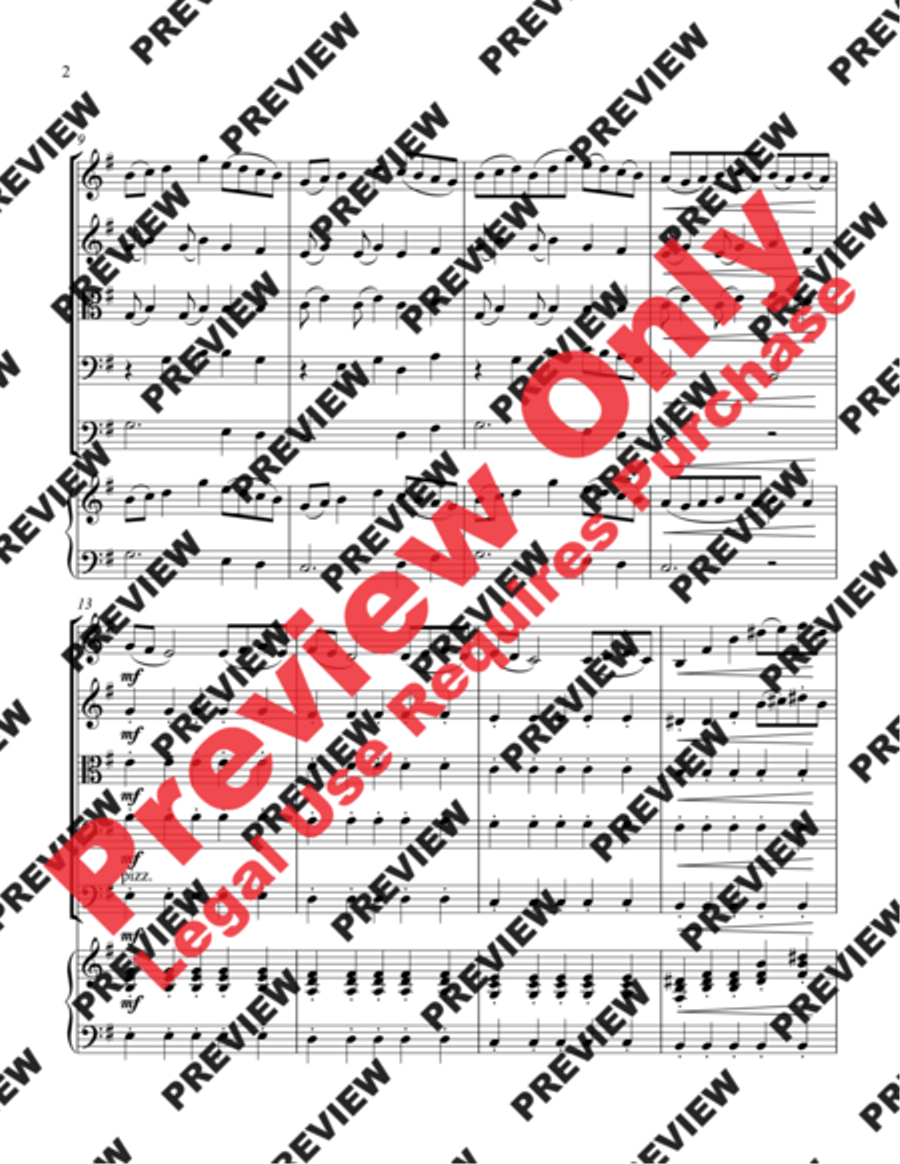 Quintessential Quintessential String Orchestra scores gallery preview page 5