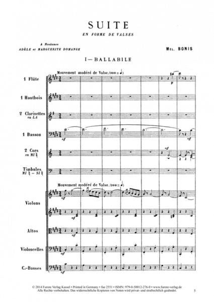 Suite (en forme de valses op. 35-39)