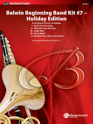 Book cover for Belwin Beginning Band Kit #7: Holiday Edition