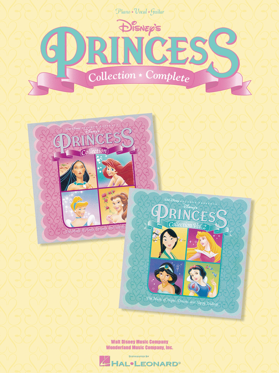Disney's Princess Collection – Complete Piano, Vocal, Guitar scores gallery preview page 1