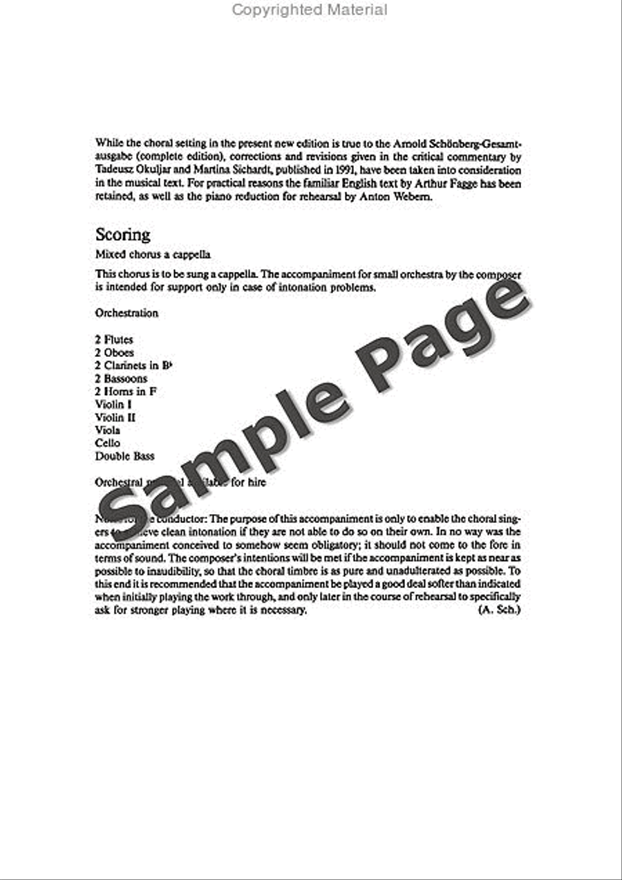 Friede auf Erden, Op. 13 Divisi scores gallery preview page 4