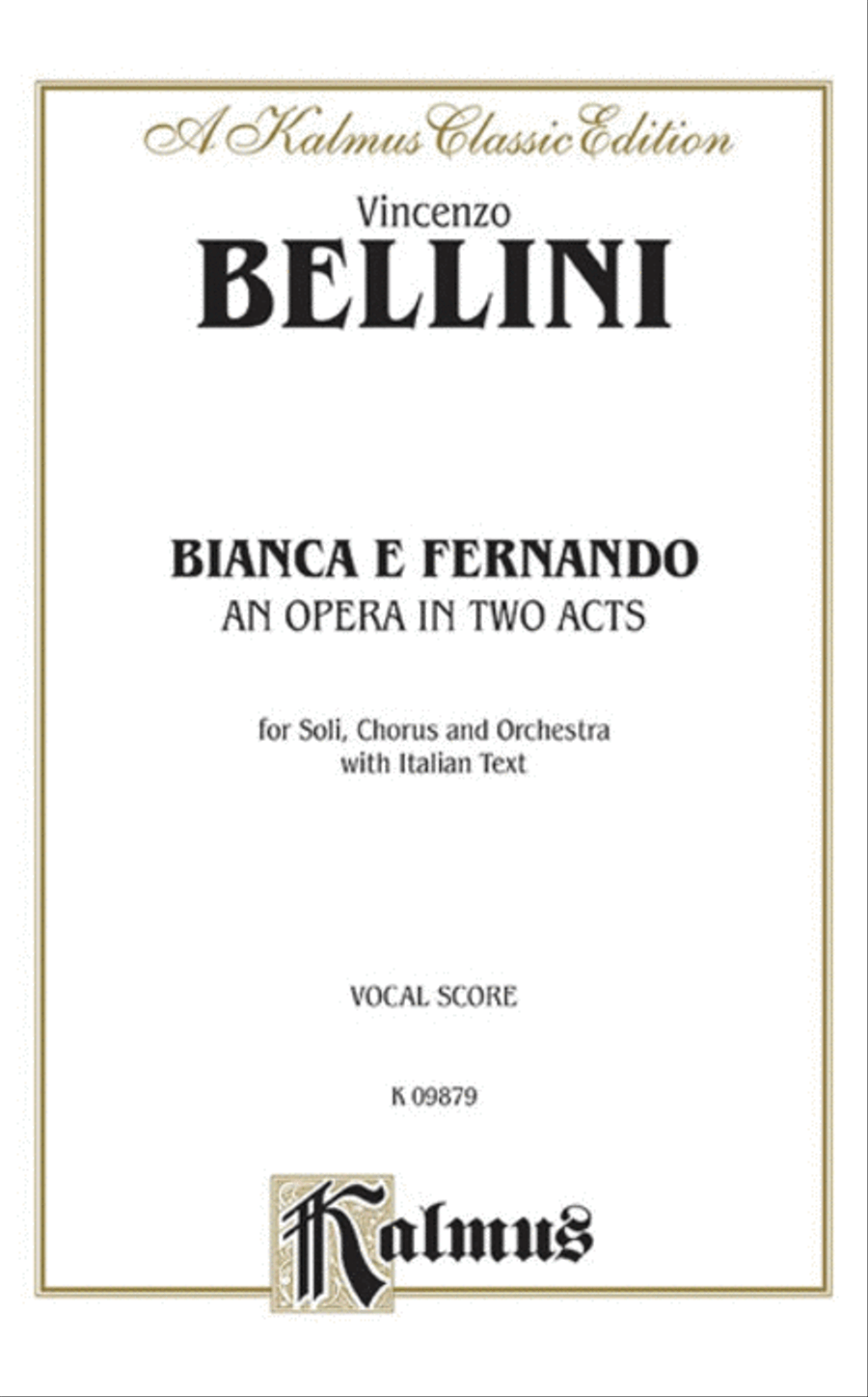 Bianca e Fernando Bianca e Fernando Voice scores gallery preview page 1