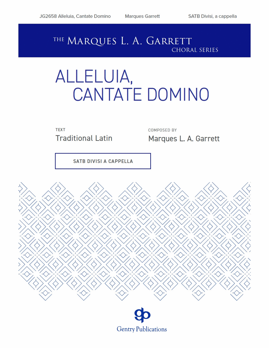 Alleluia, Cantate Domino Divisi scores gallery preview page 1