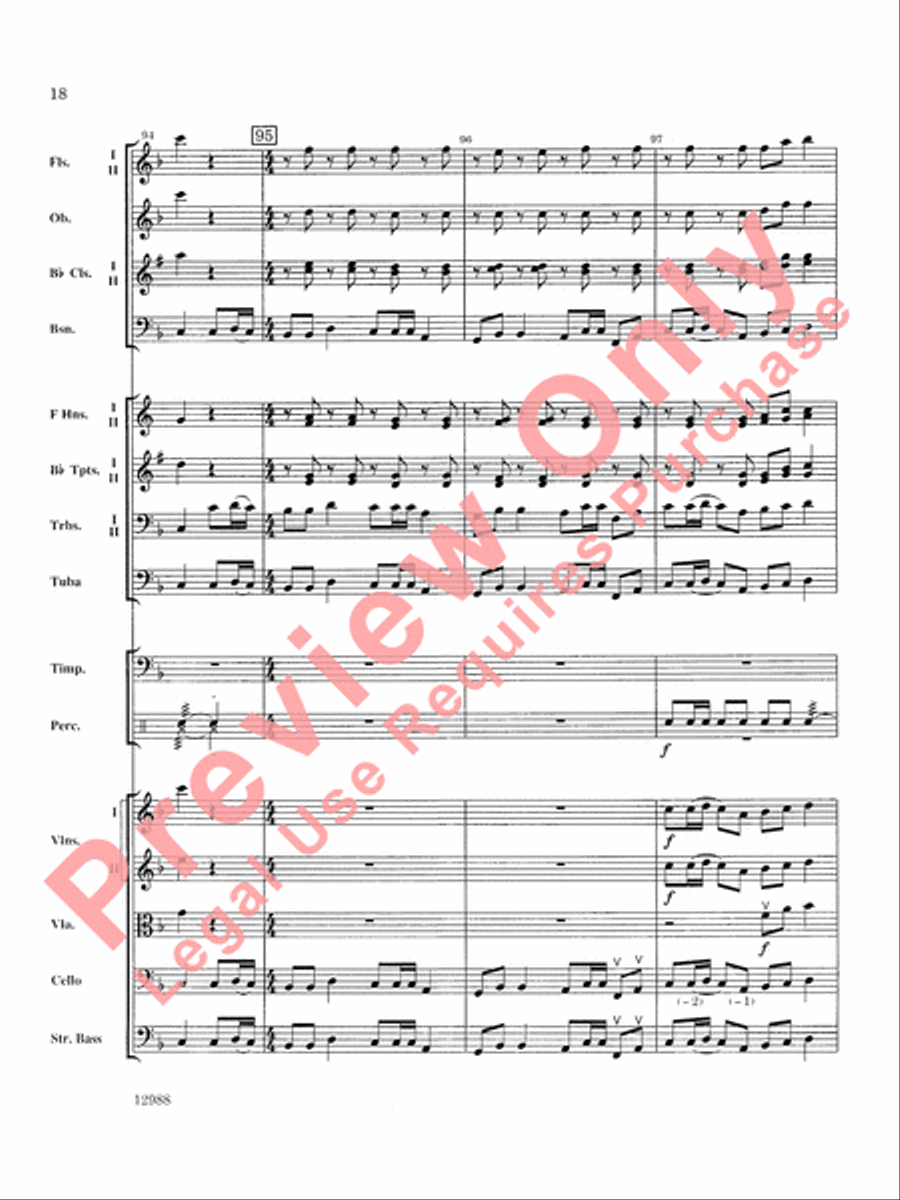 A Bach Christmas A Bach Christmas Full Orchestra scores gallery preview page 19