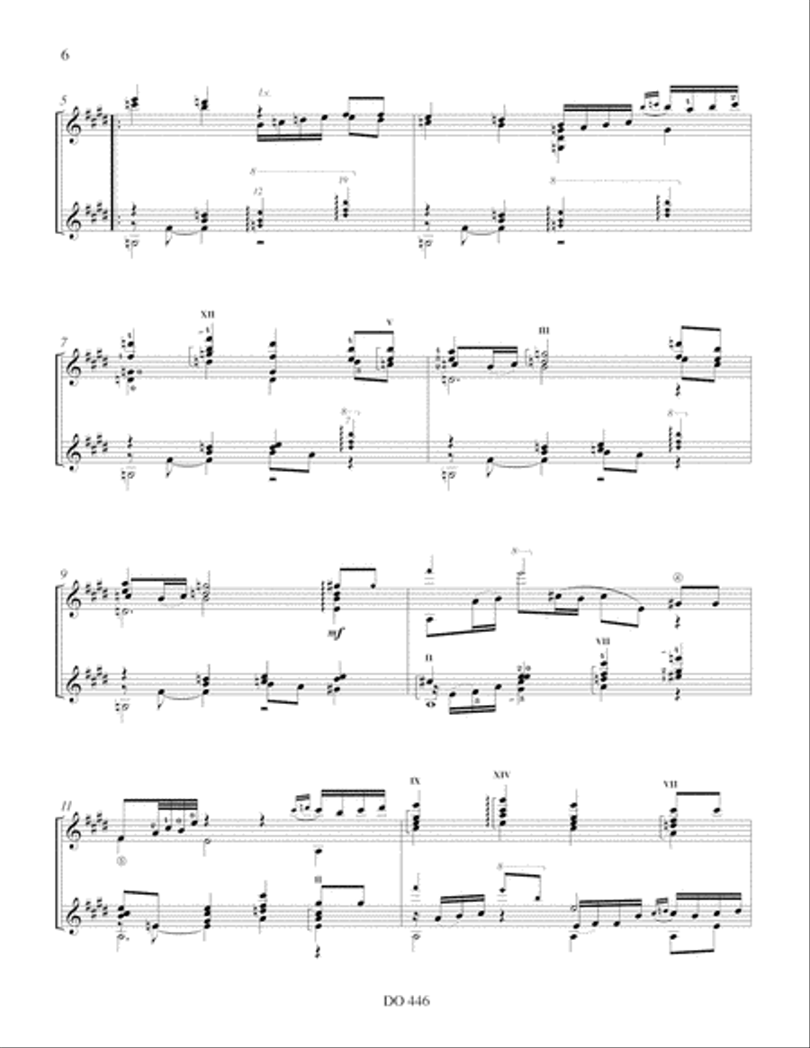 Sonatina Tropical Sonatina Tropical Classical Guitar scores gallery preview page 6