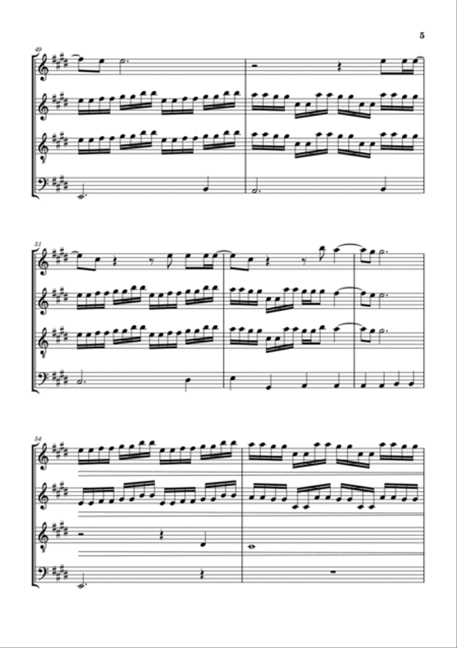 Remember Woodwind Quartet scores gallery preview page 6