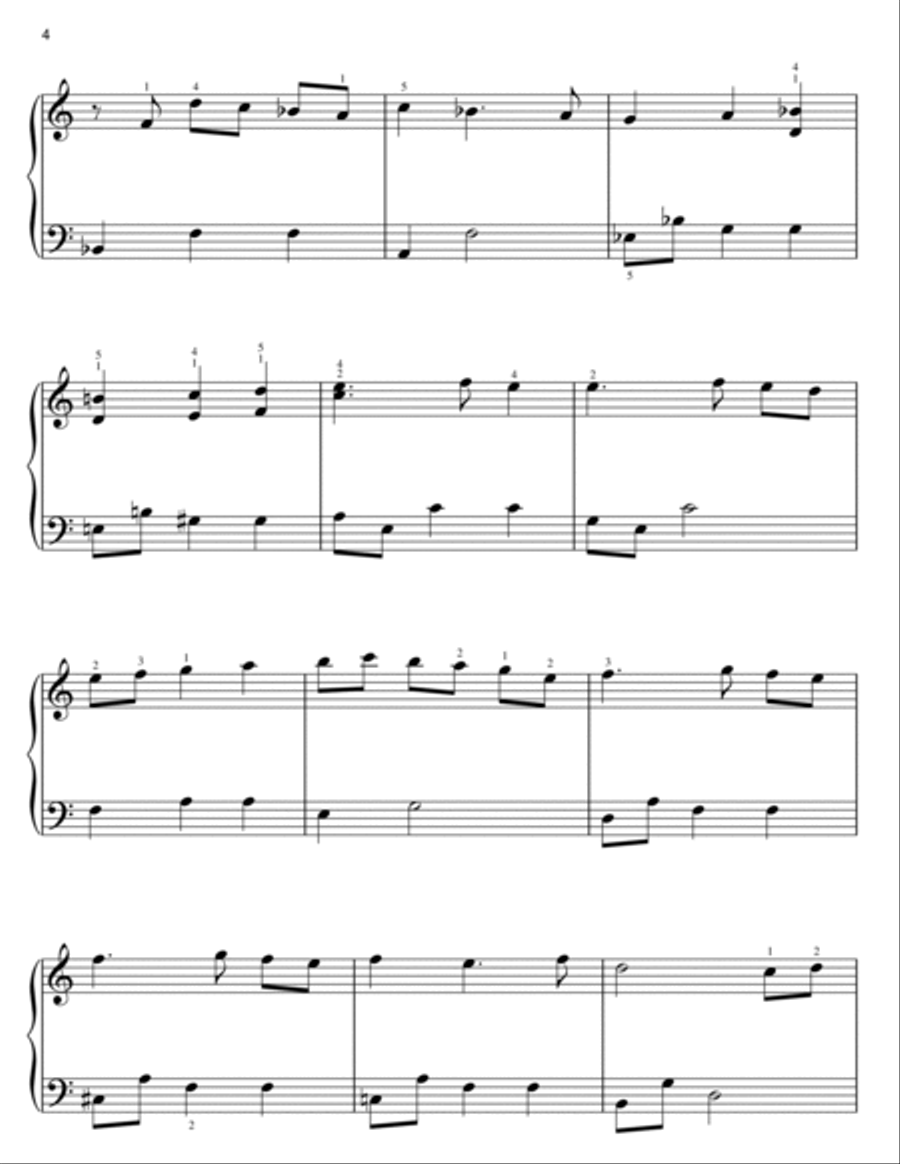Before The Last Leaf Falls Easy Piano scores gallery preview page 4