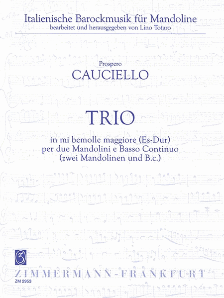 Trio per due Mandolini e Basso Continuo