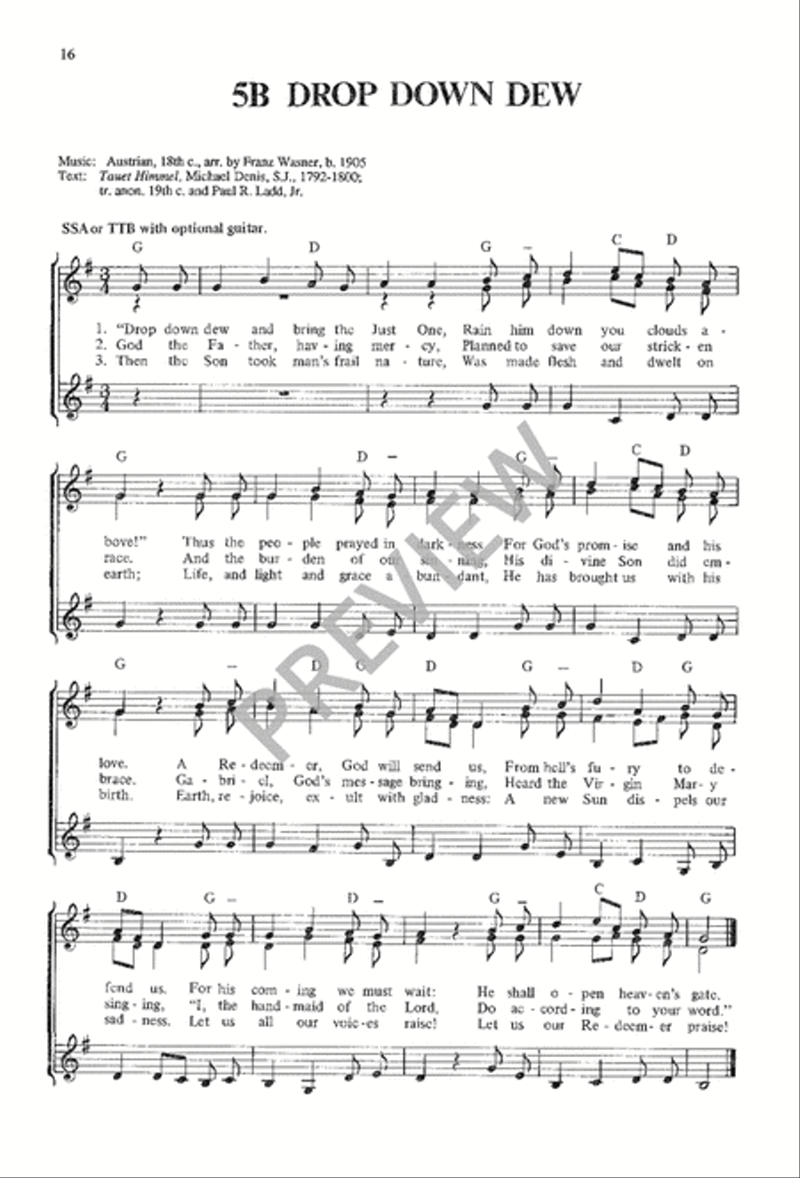 A Choir Book for Advent A Choir Book for Advent 4-Part scores gallery preview page 18
