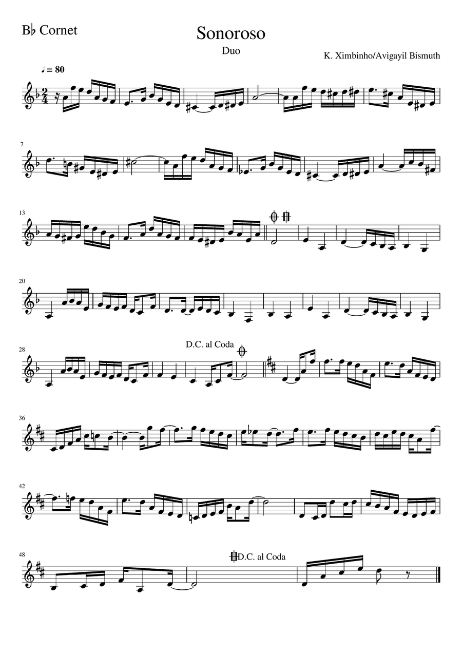 Sonoroso Sonoroso String Duet scores gallery preview page 5
