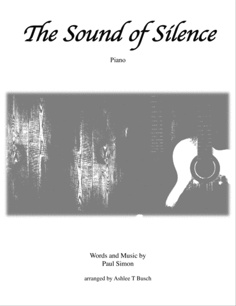The Sound Of Silence Voice scores gallery preview page 1