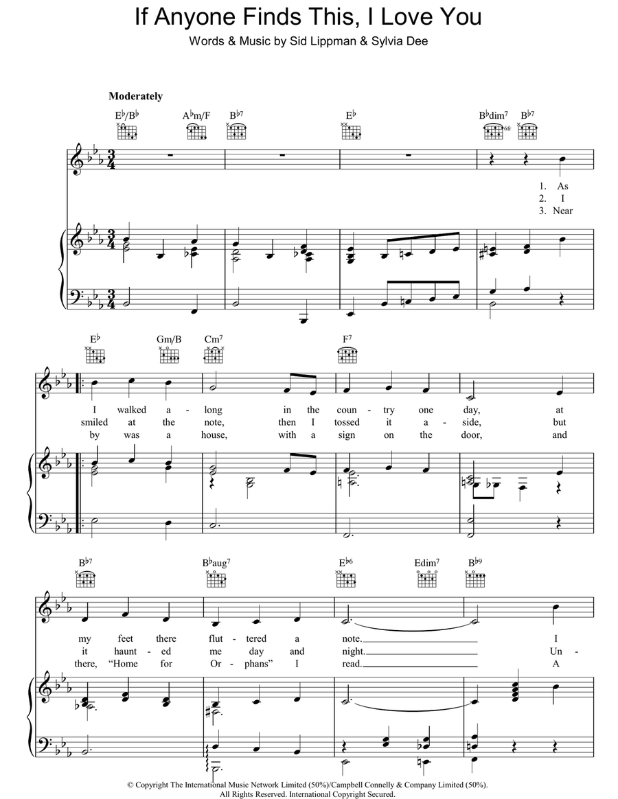 If Anyone Finds, This I Love You Guitar scores gallery preview page 1